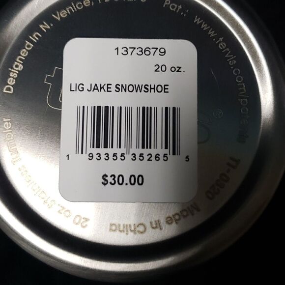 LIFE IS GOOD JAKE SNOWSHOE TERVIS TUMBLER - NEW - Picture 7 of 7